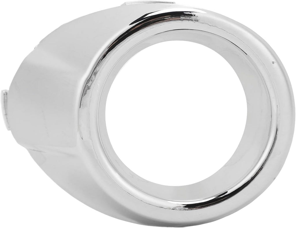 Blearen Front Fog Light Trim, ABS Chrome Scratch Safe High Toughness Fog Light Cover Trim, Compatible with Fiesta MK7 2008 to 2012 (Left)