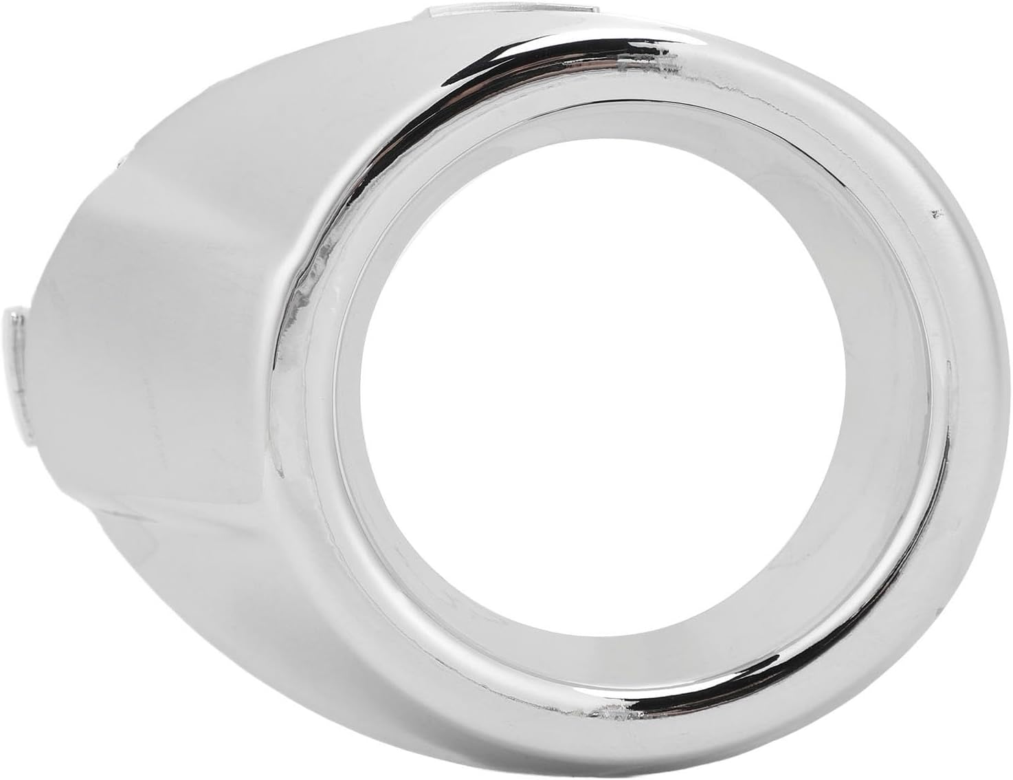 Blearen Front Fog Light Trim, ABS Chrome Scratch Safe High Toughness Fog Light Cover Trim, Compatible with Fiesta MK7 2008 to 2012 (Left)
