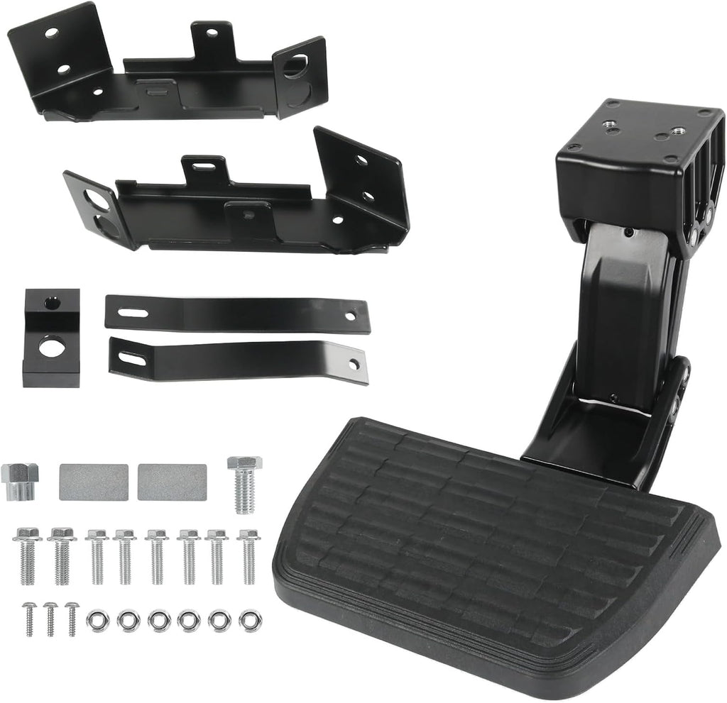 Blearen Retractable Truck Bed Side Step Fit for 2017-2022 Ford F250 F350 Super Duty | 300lbs Capacity | Anti-Slip Bed Step Replaces 75413-01A