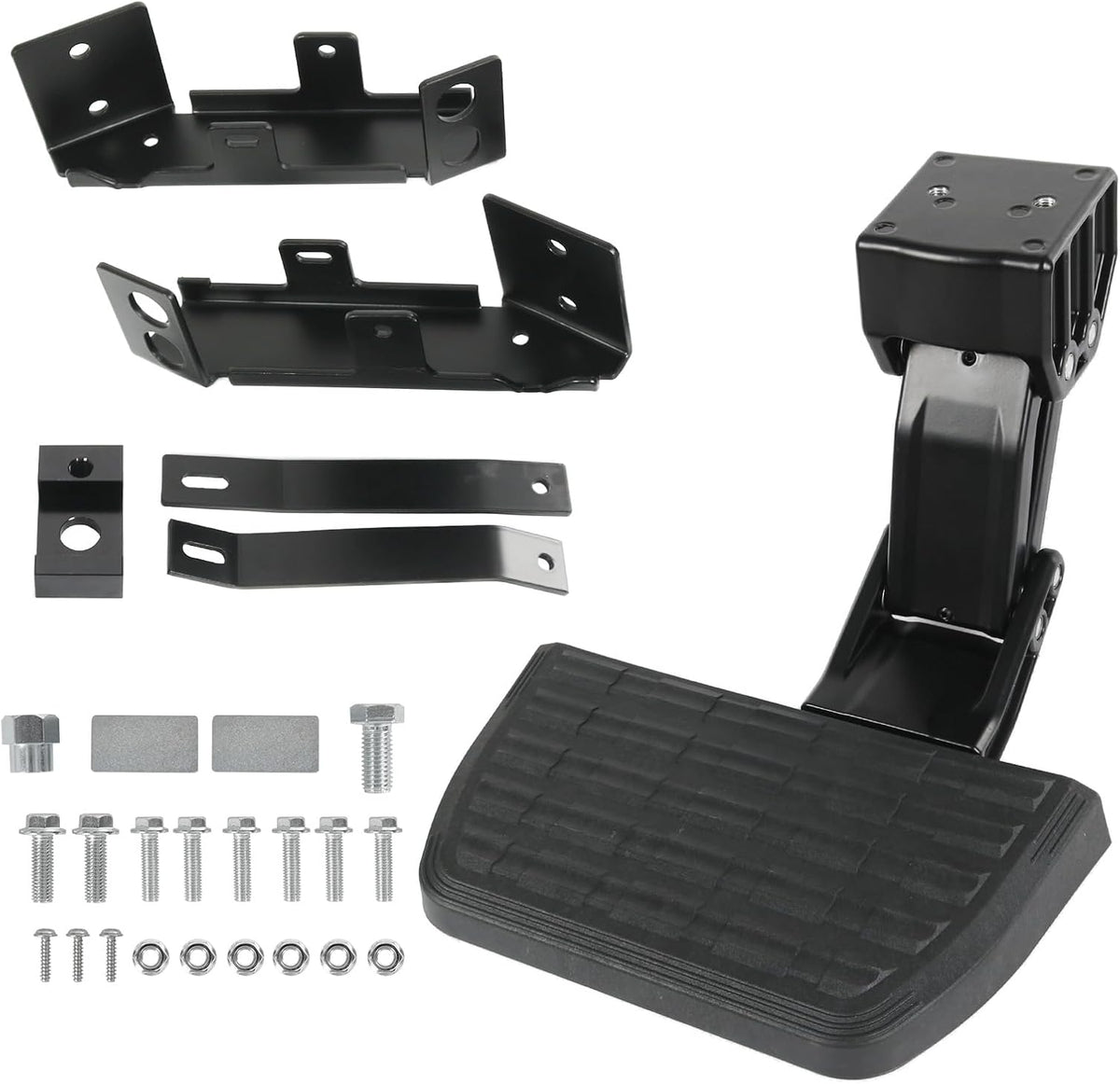 Blearen Retractable Truck Bed Side Step Fit for 2017-2022 Ford F250 F350 Super Duty | 300lbs Capacity | Anti-Slip Bed Step Replaces 75413-01A
