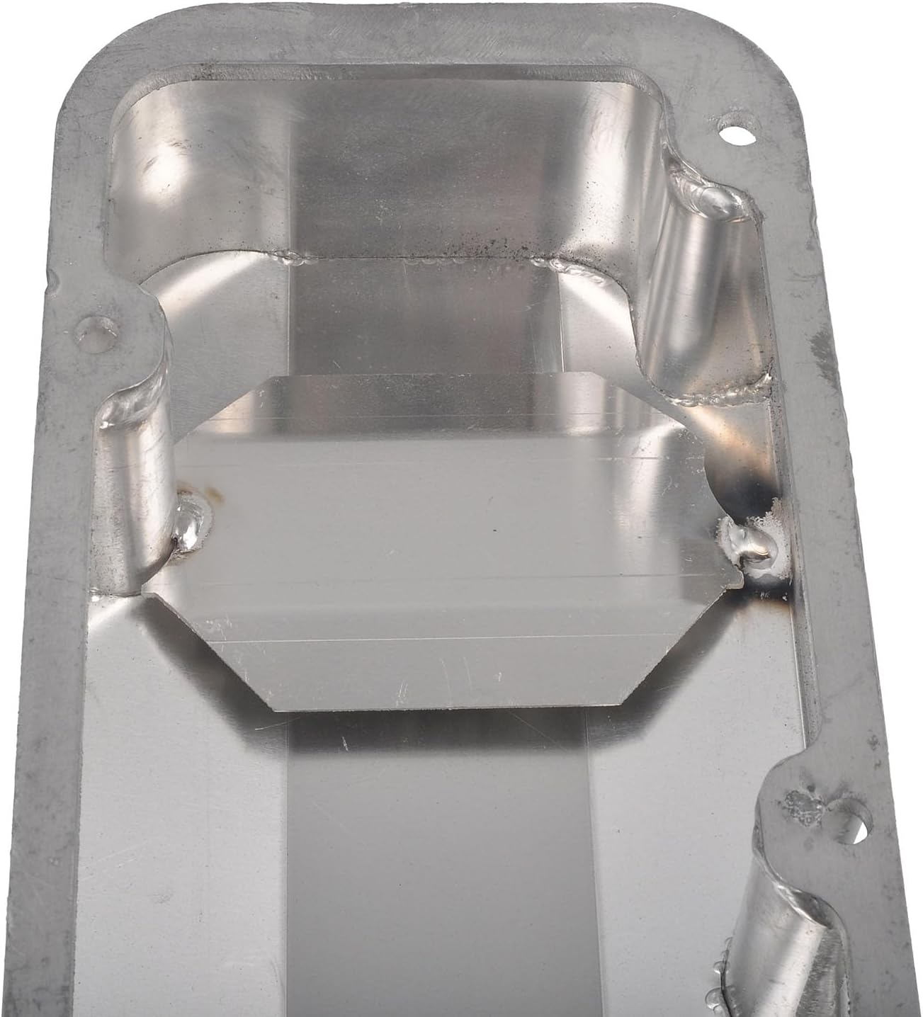 Blearen Fabricated Polished Aluminum Valve Covers with Hole Compatible with BBF Big Block Ford 429-460