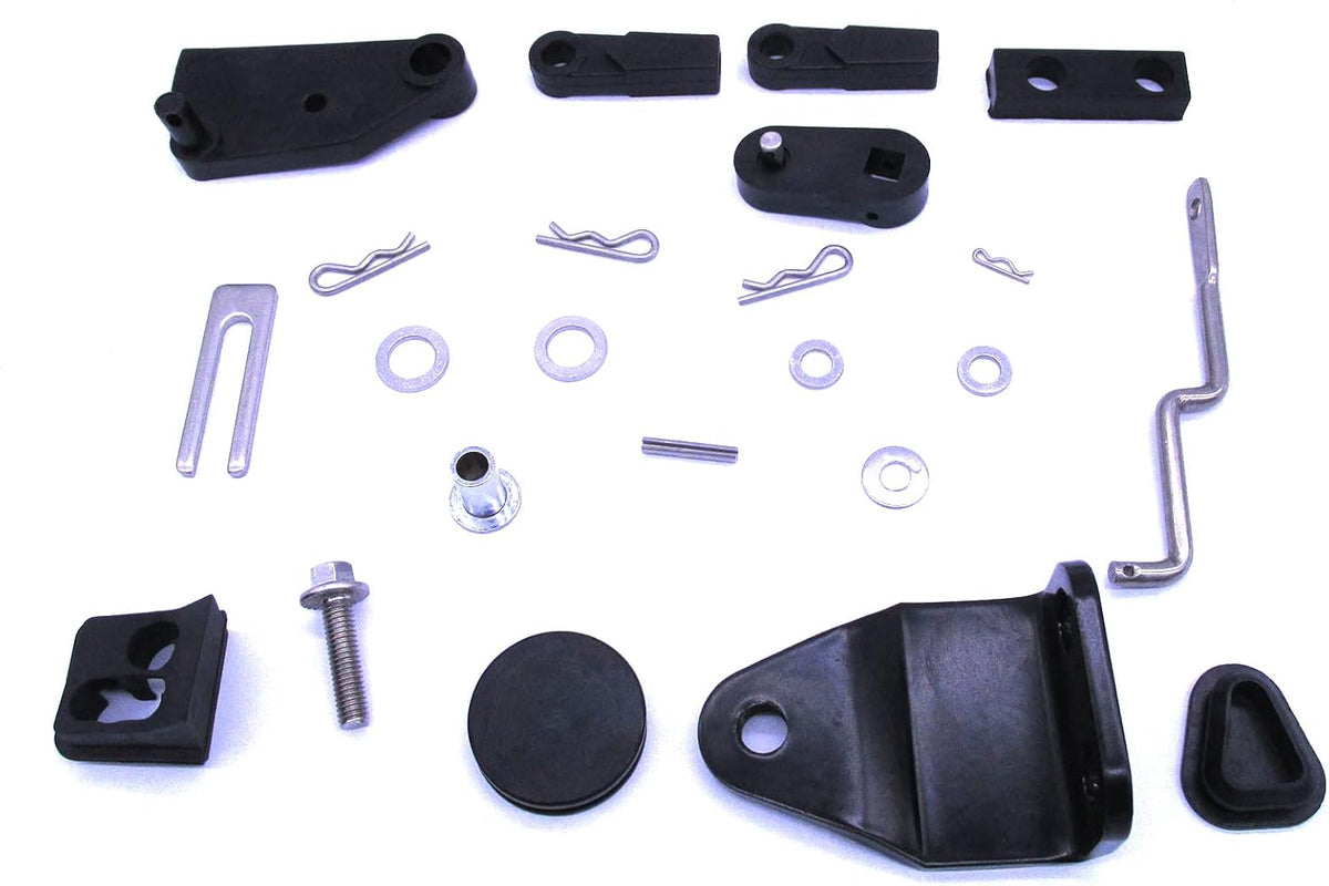 BLEAREN  Boat Engine 65W-48501-00 Remote Control Attachment Kit for Yamaha 25HP