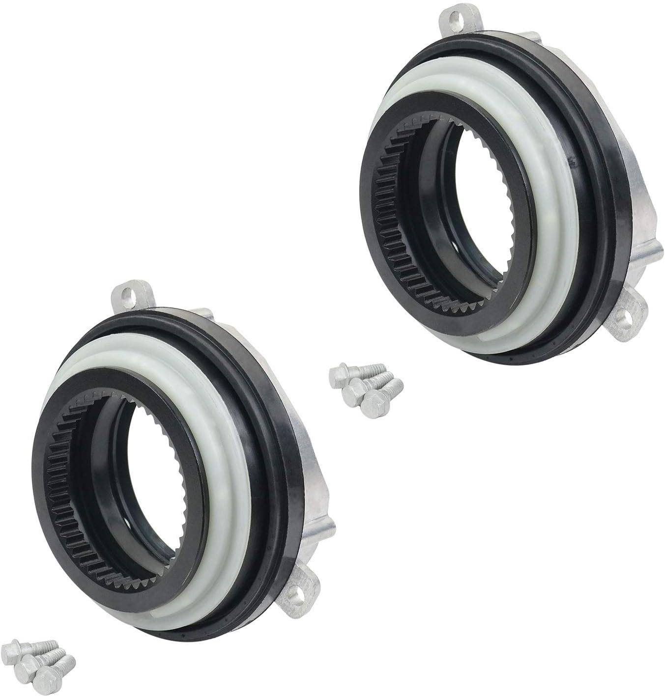 Blearen 600-405 Pair 4x4 4WD Auto Locking Hub Axle Actuator for Ford Expedition F-150 Lincoln Mark LT Navigator Part# 7L1Z3C247A - Front Left & Right 4-Wheel Drive Actuator