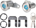 Blearen Anti Theft Door Lock Cylinder Set for F100, 2-Pack with Keys, Model 5070001