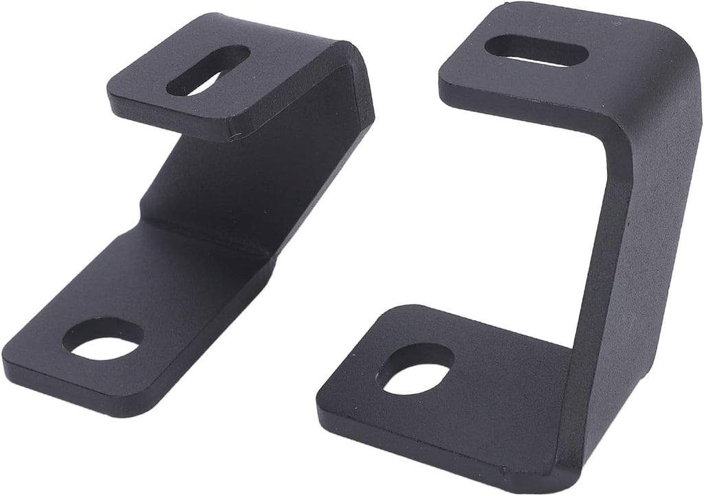 Blearen 1 Pair Front A Pillar Hood Light Mount Bracket Water Enhanced Brightness Hood Hinge LED Work Cube Light Mount Bracket Offers and Its Dust CNC Crafted Sturdy