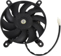 Blearen 12V Motorcycle Radiator Cooling Fan 10 Blades 170mm Steel Alloy Cooling Thermal Fan for 150cc 200cc 250cc 300cc 350cc ATV Quad Go Kart