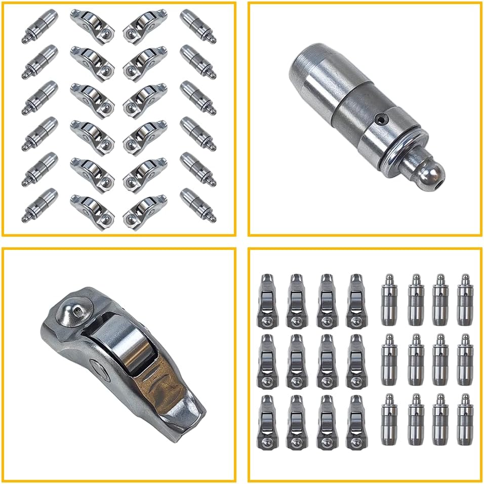 Blearen 12 Pcs Valve Rocker Arm & Lifter (Hydraulic Tappet lash adjuster) Kit | Fit for Ford Expedition Explorer F150 F250 F350 F450 Mustang, Lincoln, Mercury 4.6L 5.4L V8 6.8L V10 | OE# 3L3Z6564BA 5L1Z6500A