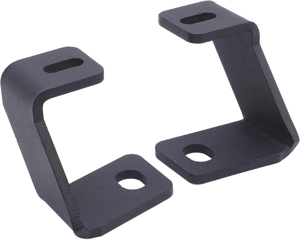 Blearen 1 Pair Front A Pillar Hood Light Mount Bracket Water Enhanced Brightness Hood Hinge LED Work Cube Light Mount Bracket Offers and Its Dust CNC Crafted Sturdy