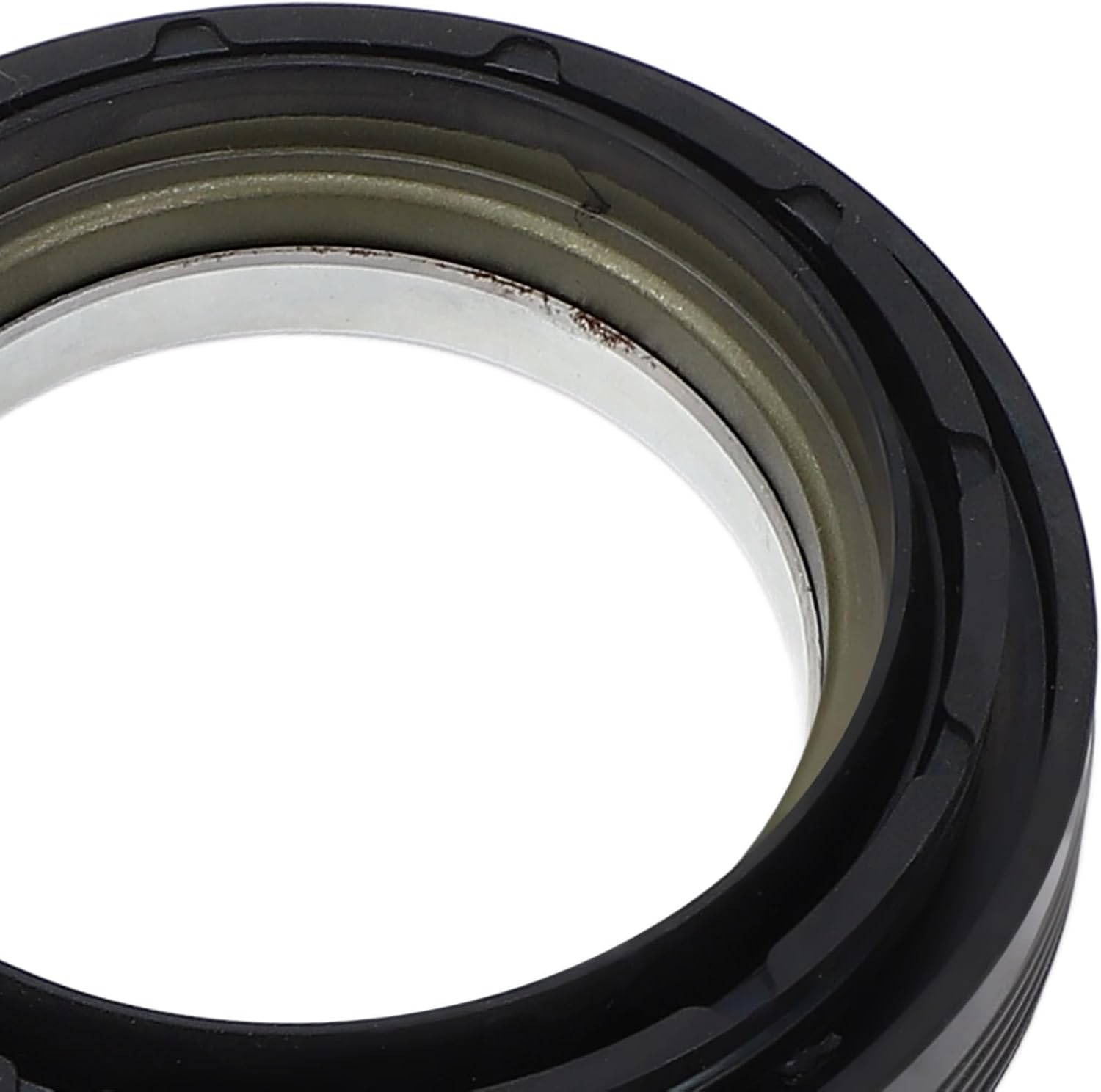 Blearen Front Axle Vaccume Knuckle Tube Seal Kit: Steel Rubber 50491 for F‑450 F‑550 Super Duty Excursion, 6PCS