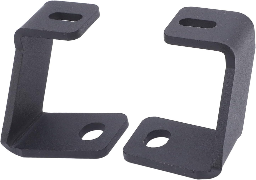 Blearen 1 Pair Front A Pillar Hood Light Mount Bracket Water Enhanced Brightness Hood Hinge LED Work Cube Light Mount Bracket Offers and Its Dust CNC Crafted Sturdy