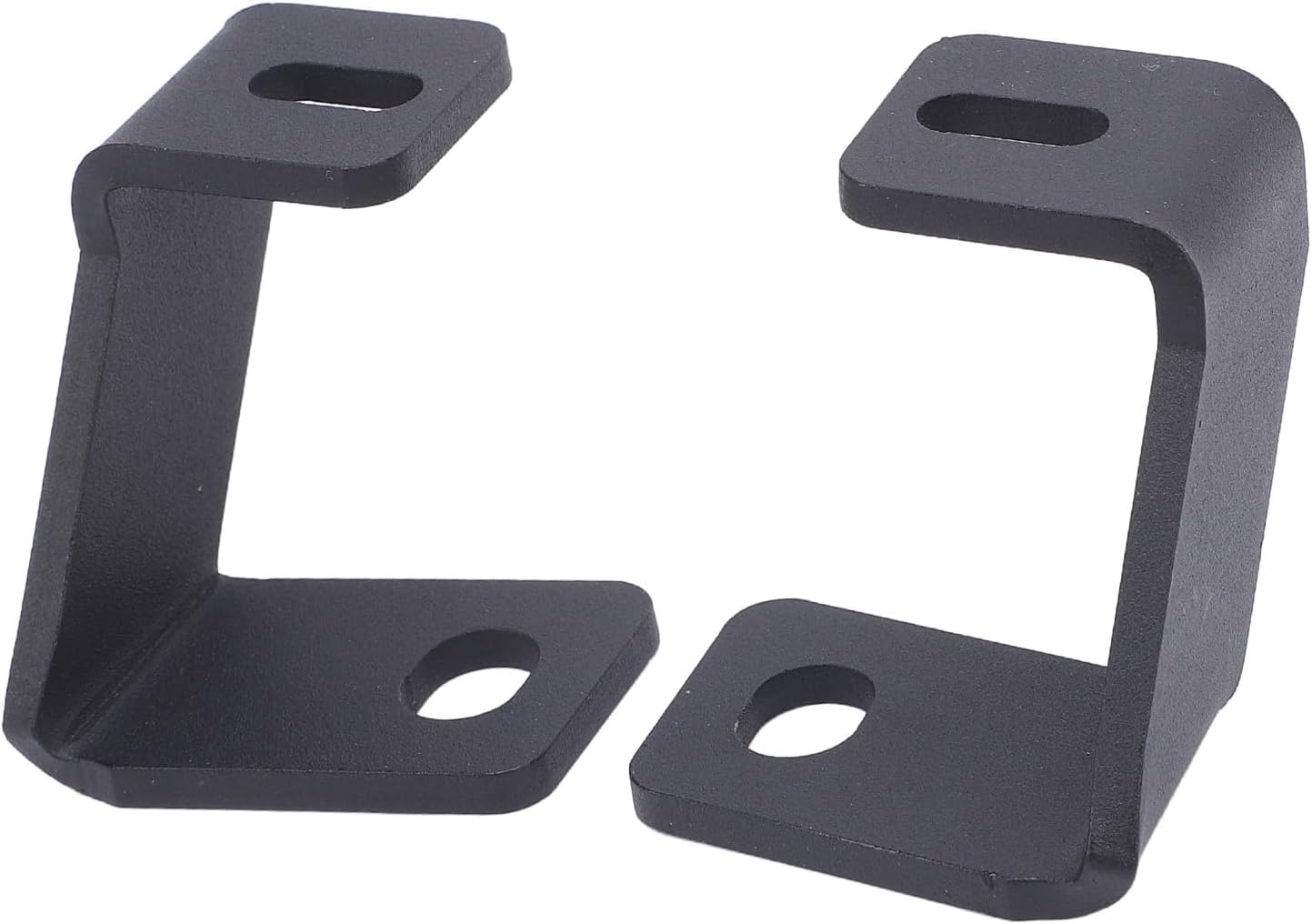 Blearen 1 Pair Front A Pillar Hood Light Mount Bracket Water Enhanced Brightness Hood Hinge LED Work Cube Light Mount Bracket Offers and Its Dust CNC Crafted Sturdy