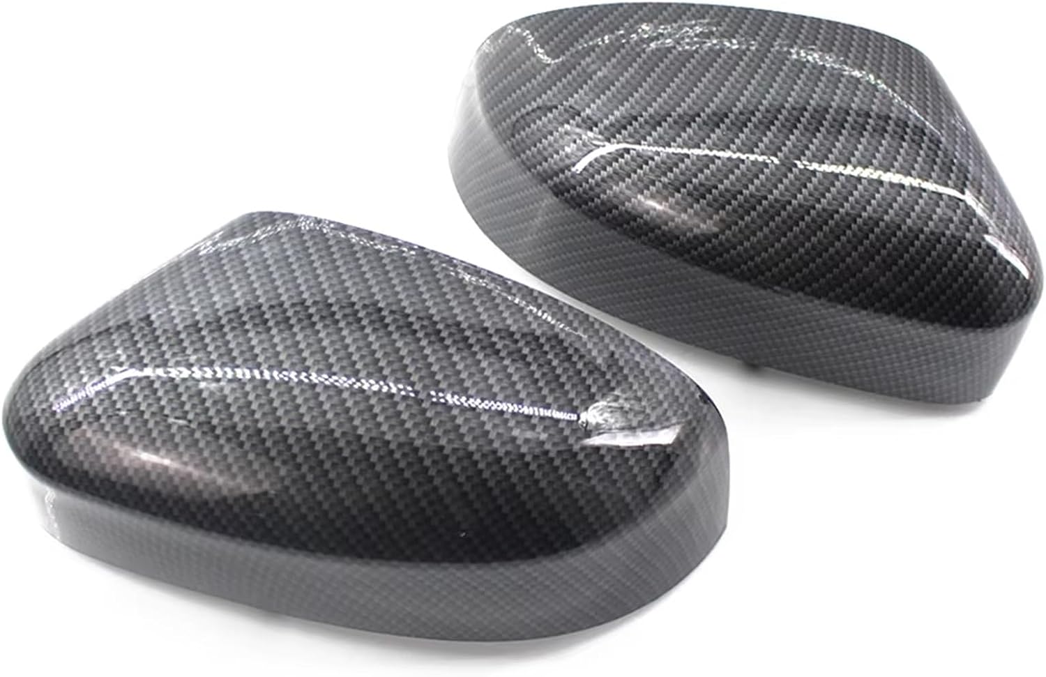 Blearen Compatible with for Mondeo MK4 2011-2014 Side Rearview Mirror Shells Rearview BM5117K748AA BM5117K747AA