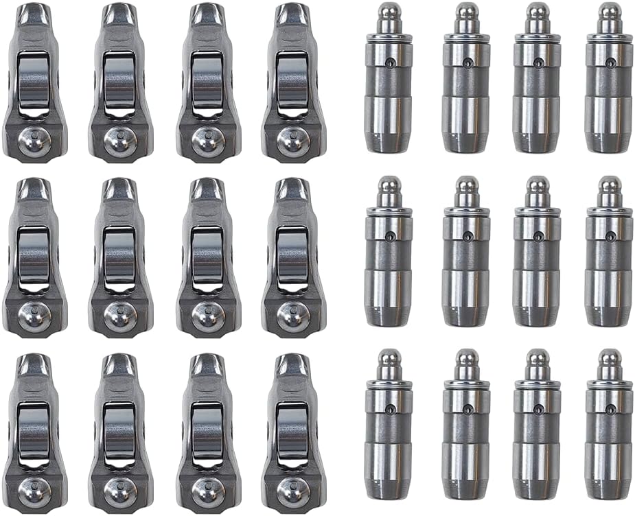 Blearen 12 Pcs Valve Rocker Arm & Lifter (Hydraulic Tappet lash adjuster) Kit | Fit for Ford Expedition Explorer F150 F250 F350 F450 Mustang, Lincoln, Mercury 4.6L 5.4L V8 6.8L V10 | OE# 3L3Z6564BA 5L1Z6500A