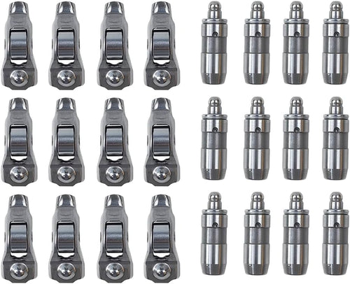 Blearen 12 Pcs Valve Rocker Arm & Lifter (Hydraulic Tappet lash adjuster) Kit | Fit for Ford Expedition Explorer F150 F250 F350 F450 Mustang, Lincoln, Mercury 4.6L 5.4L V8 6.8L V10 | OE# 3L3Z6564BA 5L1Z6500A