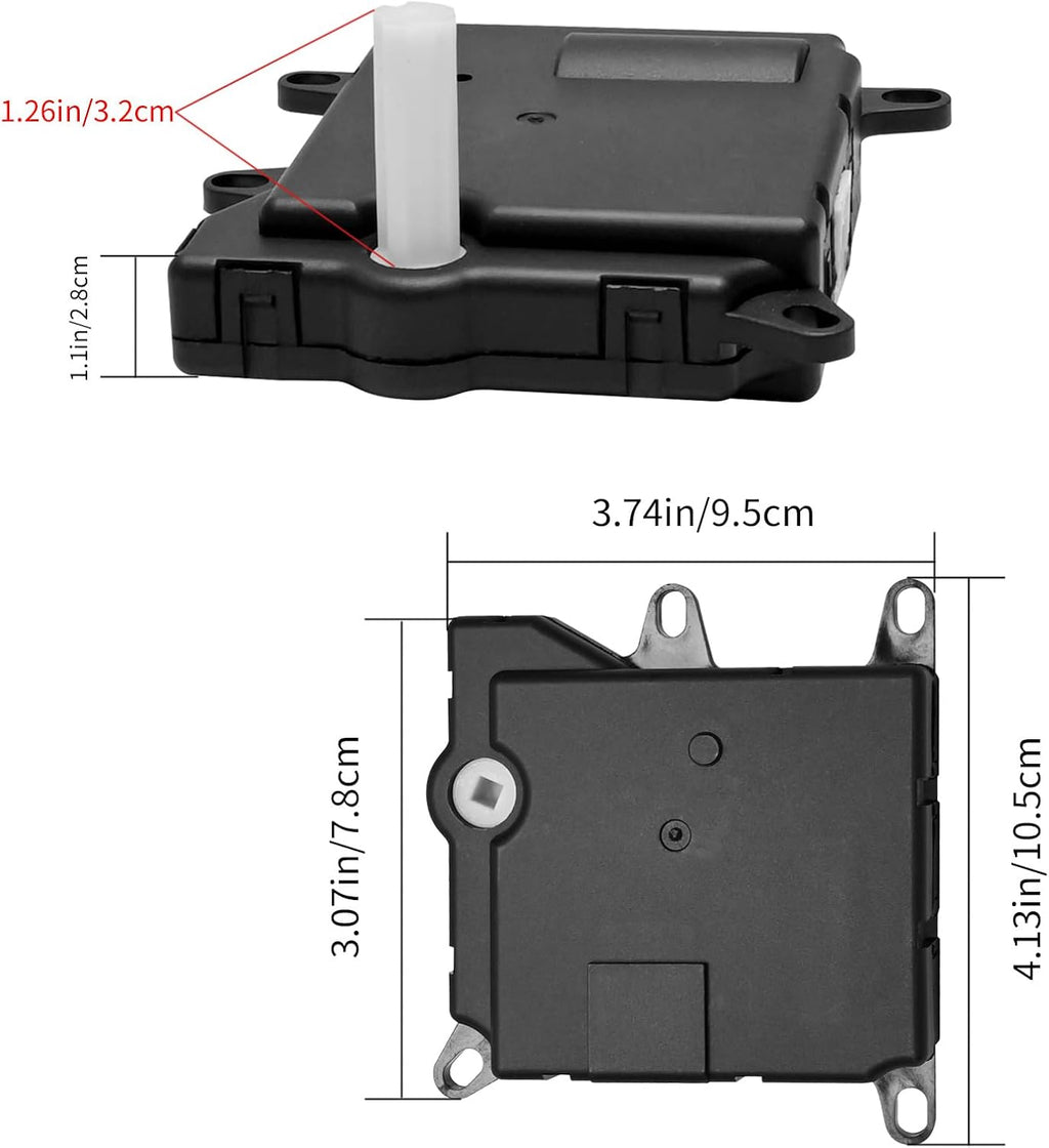 Blearen 604-213 Rear HVAC Blend Door Actuator, Replacement for Ford Expedition 2002-2017, Replacement for Navigator 2002-2007, Replaces 1L2Z19E616BA YH-1743