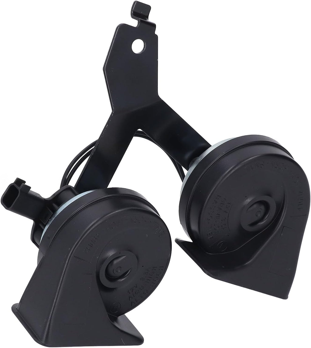 Blearen Dual Horn Assembly, 9L3Z 13832 A, AL3T AB, Loud Clear Replacement Horn Assembly with Bracket IP67 Weatherproof