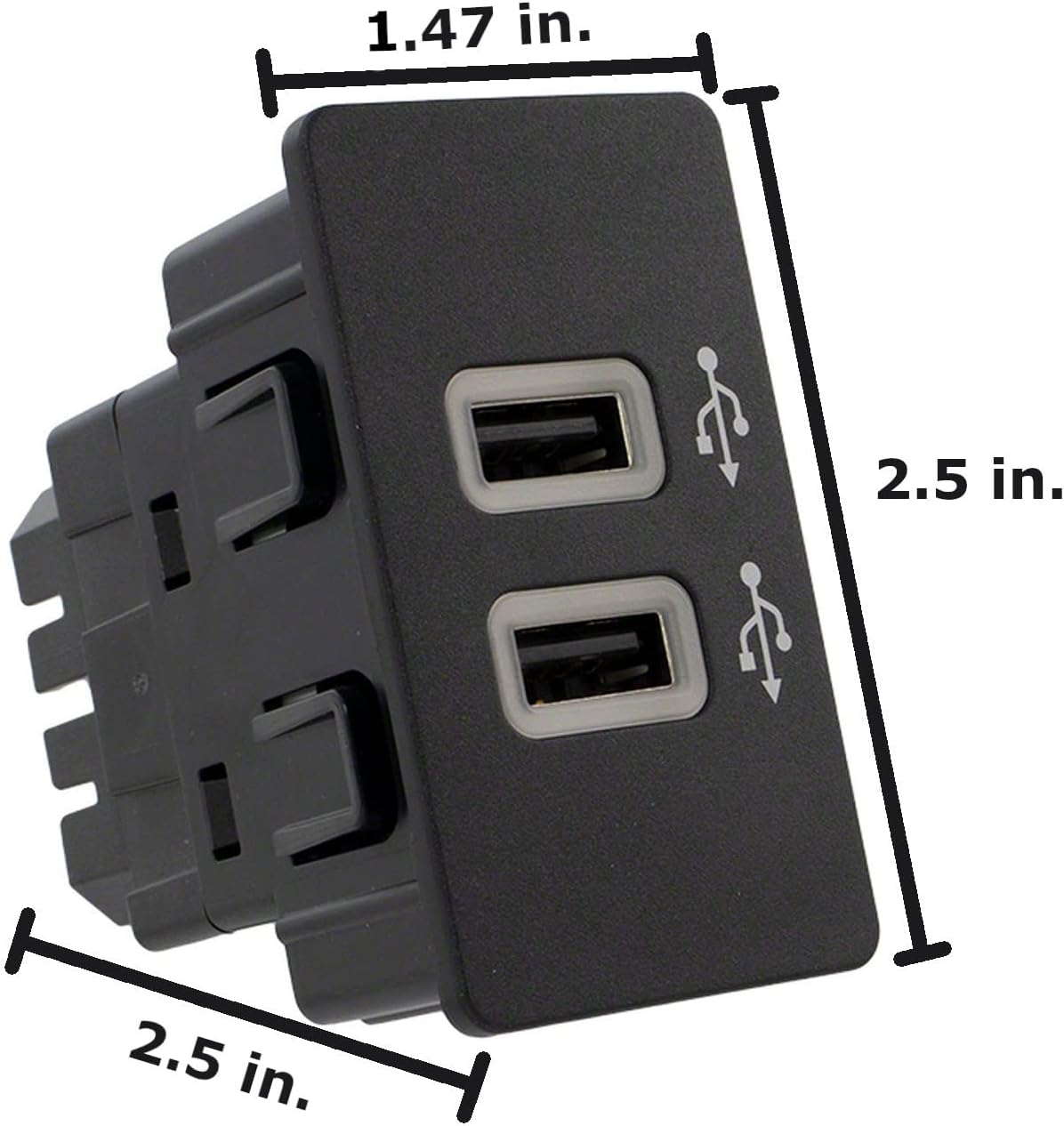 Blearen OEM Carplay USB Hub Module Upgrade for Sync 3 Models HC3Z-19A387-F  for fit Ford