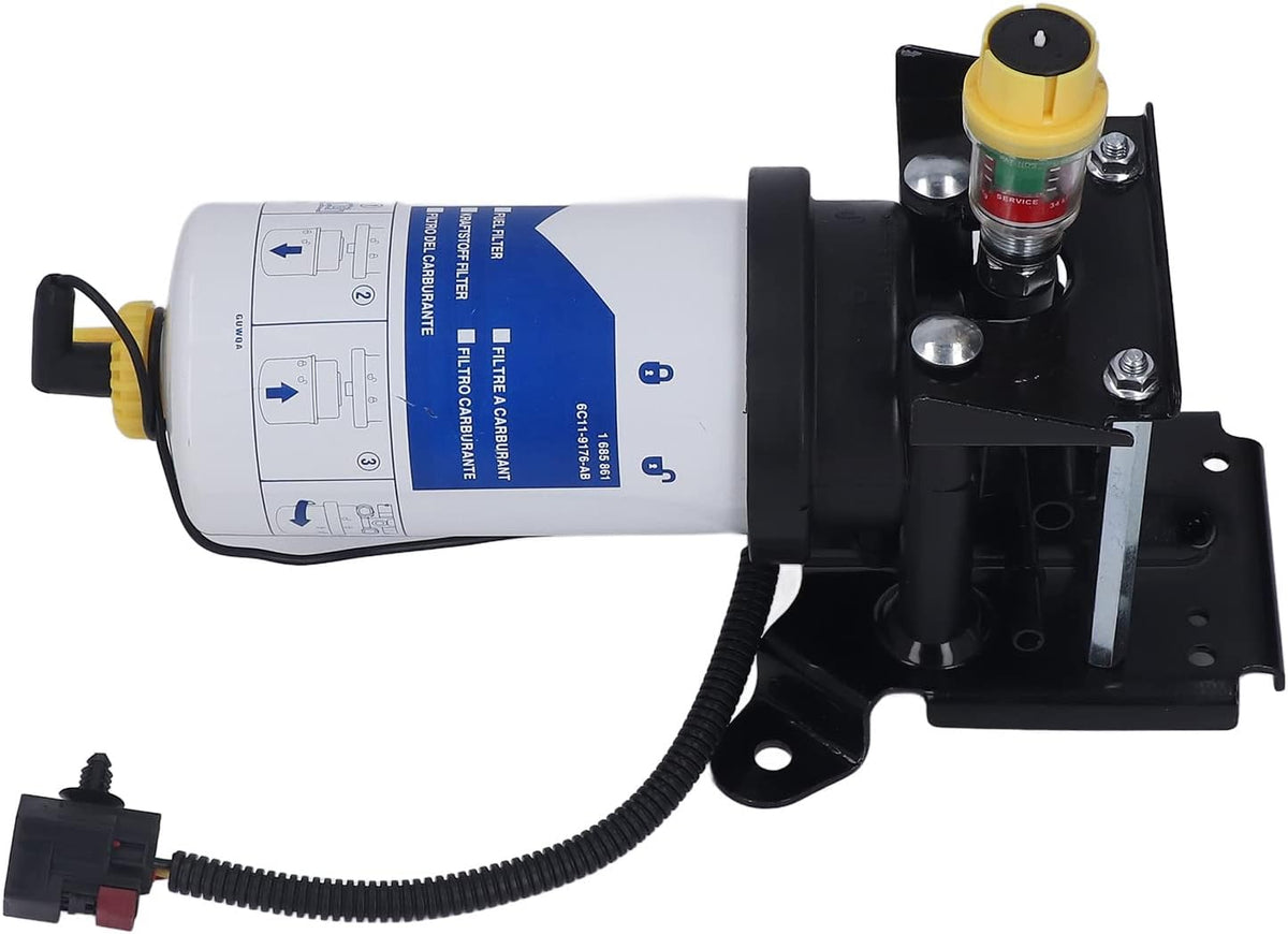 Blearen Fuel Filter Assy 6C119155Be High Filtration Efficiency for d for Transit Mk7 for Filter 1685716 Fuel Filter Assy 6C119155Be