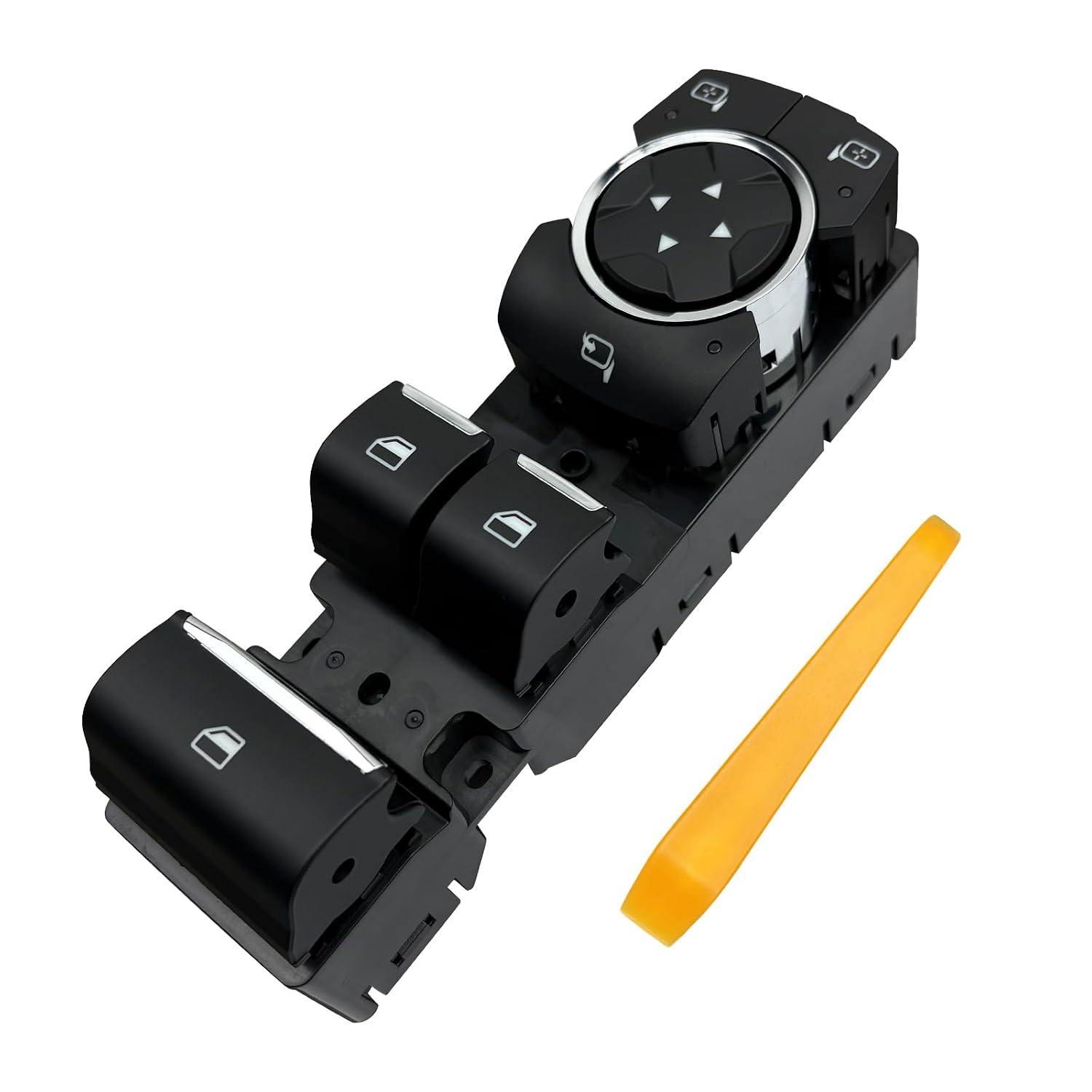 Blearen FR3Z-14529-CB Driver Side Window Switch for 2015-2022 Ford Mustang | Compatible with 2015 2016 2017 2018 2019 2020 2021 2022 Ford Mustang,plug-and-play with free pry tool
