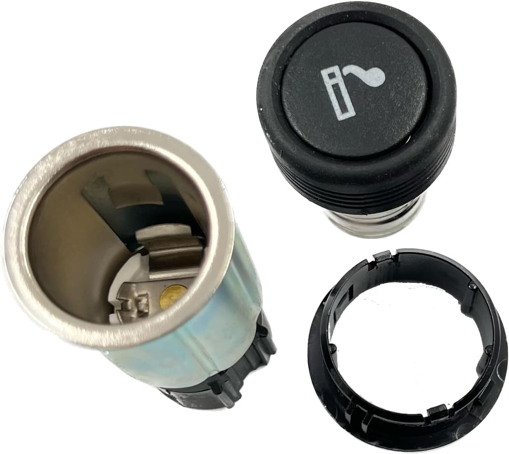 Blearen Car Power Outlet Socket Cigarette Lighter Socket Power Plug Cigarette Lighter Power Outlet Socket XC3Z-15055-AA 98AG-15052-AB Compatible with Focus 2005-2010