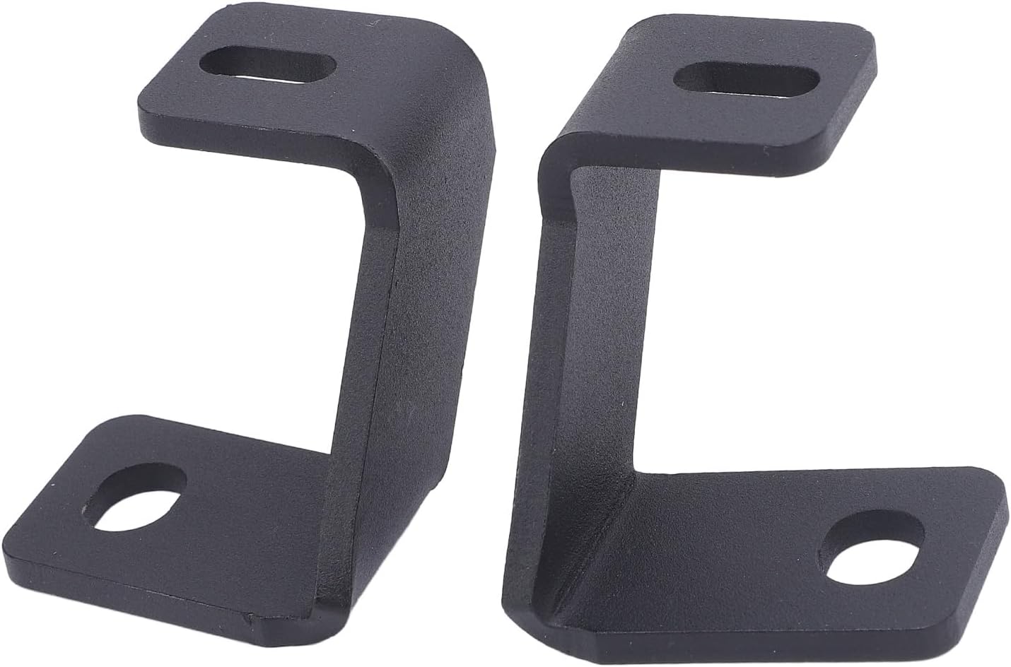 Blearen 1 Pair Front A Pillar Hood Light Mount Bracket Water Enhanced Brightness Hood Hinge LED Work Cube Light Mount Bracket Offers and Its Dust CNC Crafted Sturdy