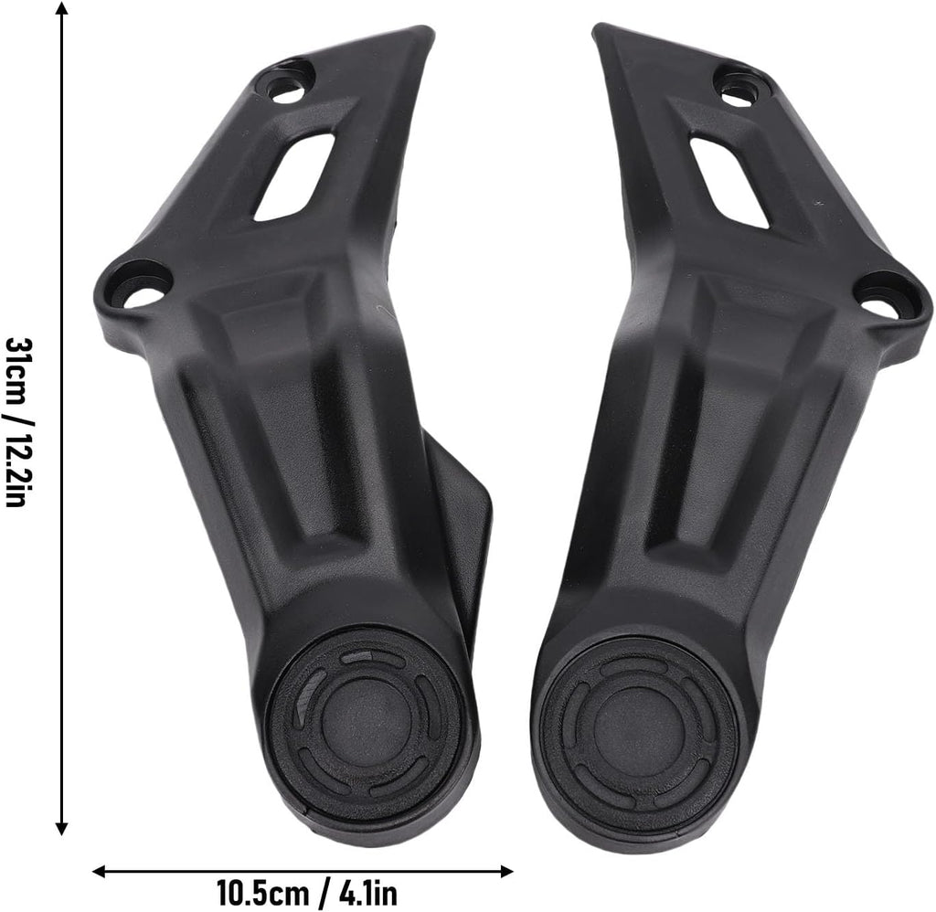 Blearen 1 Pair Motorcycle Frame Guard Cover Frame Side Fairing Panel Protection Engine Fairing Cowling Replacement for MT-07 FZ-07 2021-2023 (Black)