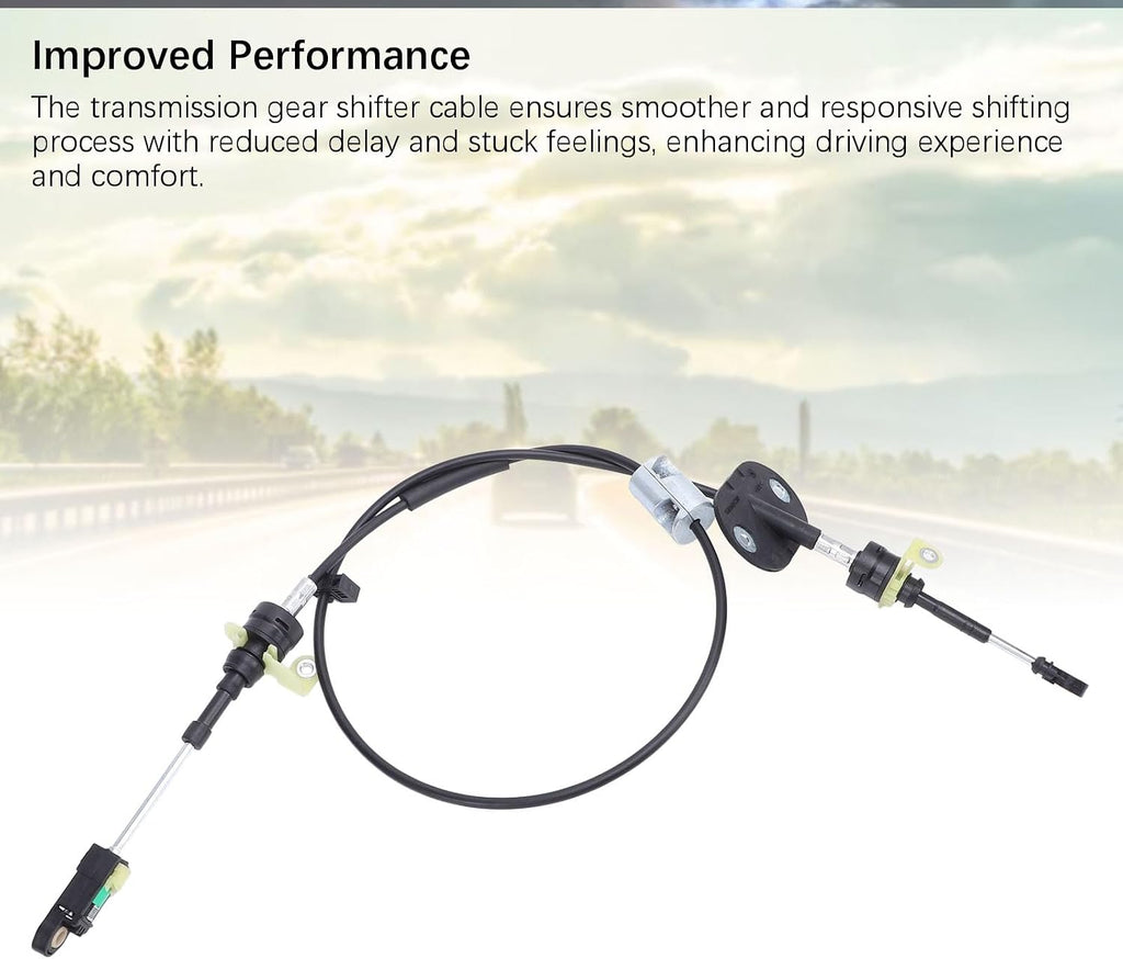 Blearen Automatic Transmission Shift Cable Fit for Escape 2013 2014 2015 2016 - Replaces OE CJ5P 7E395-AA, CJ5P 7E395-AB, CJ5P 7E395-AC, DJ5P 7E395-AA, DJ5P7E395AA, CJ5Z7E395AA - High