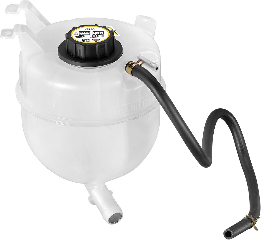 Blearen 603-205 Engine Coolant Reservoir Tank for Ford Escape/Mariner 01-06 | Fits Ford Escape/ Tribute 01-06; Fits Mercury Mariner 05-06 3.0L V6; 17PSI cap, 2 holes, sensor; OE 1L8Z8A080BB/L3H515350