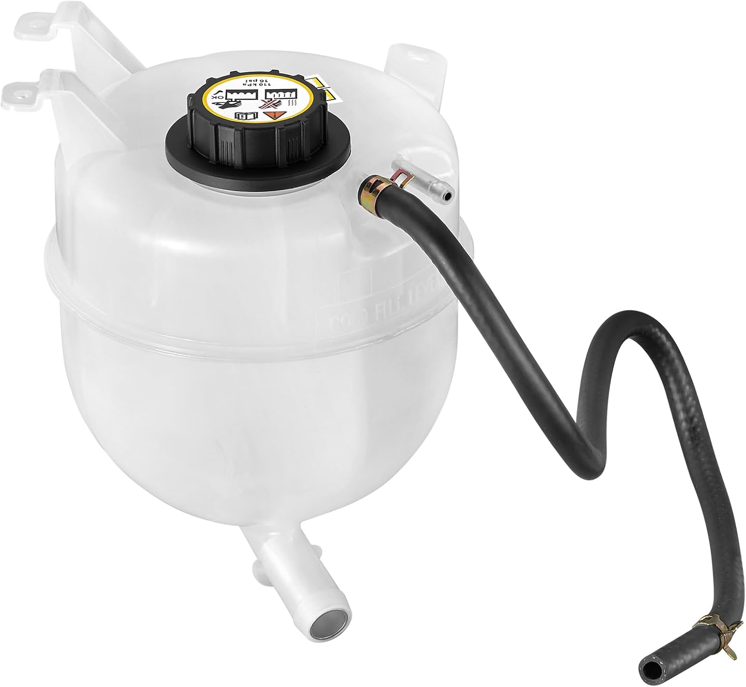 Blearen 603-205 Engine Coolant Reservoir Tank for Ford Escape/Mariner 01-06 | Fits Ford Escape/ Tribute 01-06; Fits Mercury Mariner 05-06 3.0L V6; 17PSI cap, 2 holes, sensor; OE 1L8Z8A080BB/L3H515350