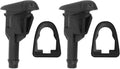 Blearen Windscreen Wiper Washer Jet Nozzle, Restore Visibility Improve Driving Safety Replacement for 2002 2010 Left and Right OEM 1L2Z17603AA