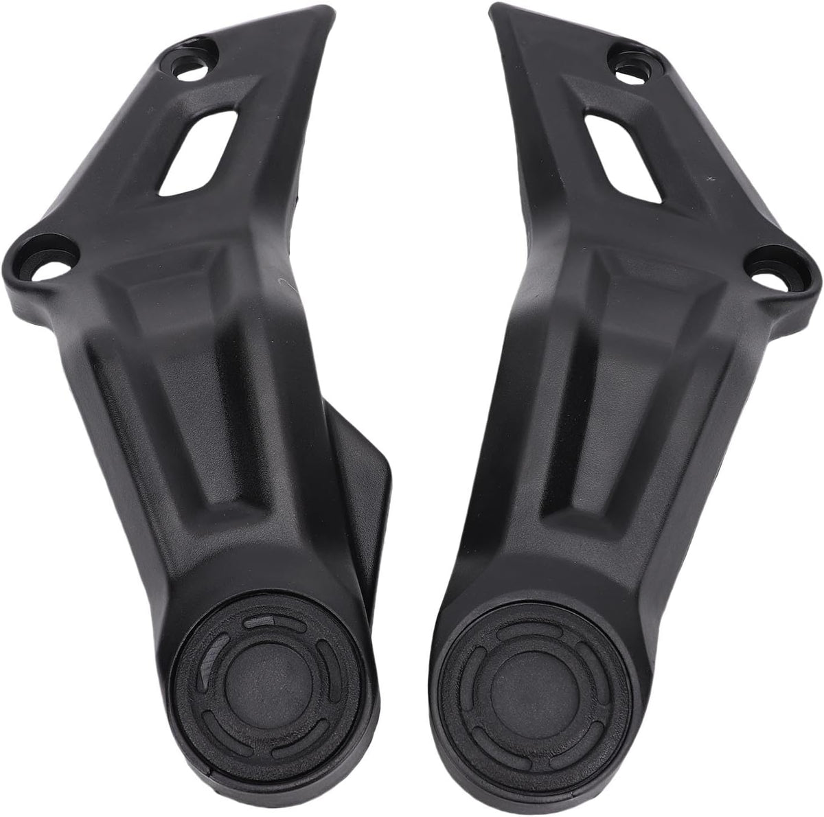 Blearen 1 Pair Motorcycle Frame Guard Cover Frame Side Fairing Panel Protection Engine Fairing Cowling Replacement for MT-07 FZ-07 2021-2023 (Black)