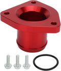 Blearen Thermostat Housing 6061‑for Billet Aluminum Alloy g Engine Thermostat Housing Replacement,Other Accessories for 7.3L 1999‑2003(Red)