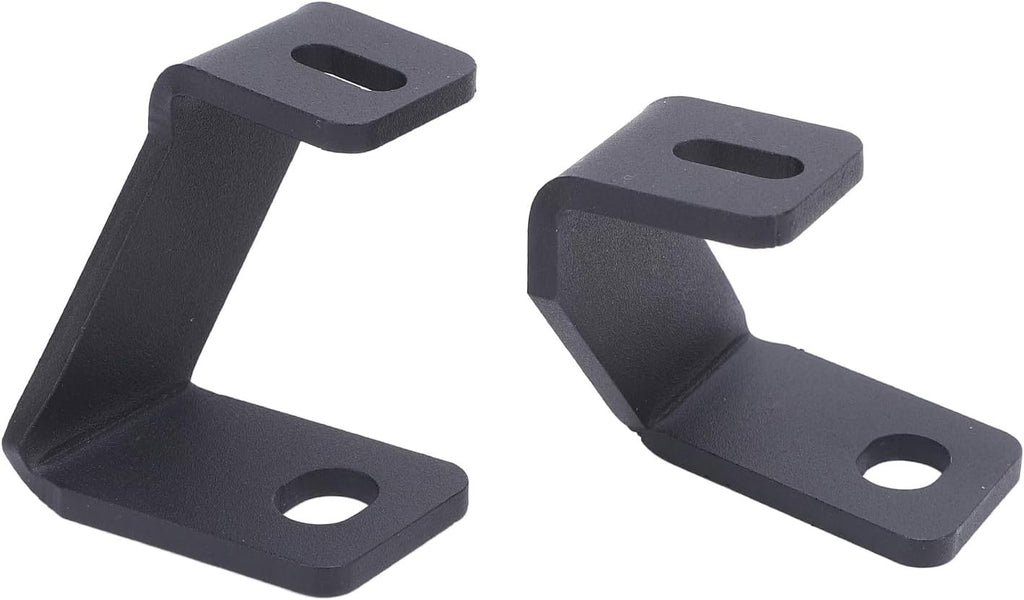 Blearen 1 Pair Front A Pillar Hood Light Mount Bracket Water Enhanced Brightness Hood Hinge LED Work Cube Light Mount Bracket Offers and Its Dust CNC Crafted Sturdy