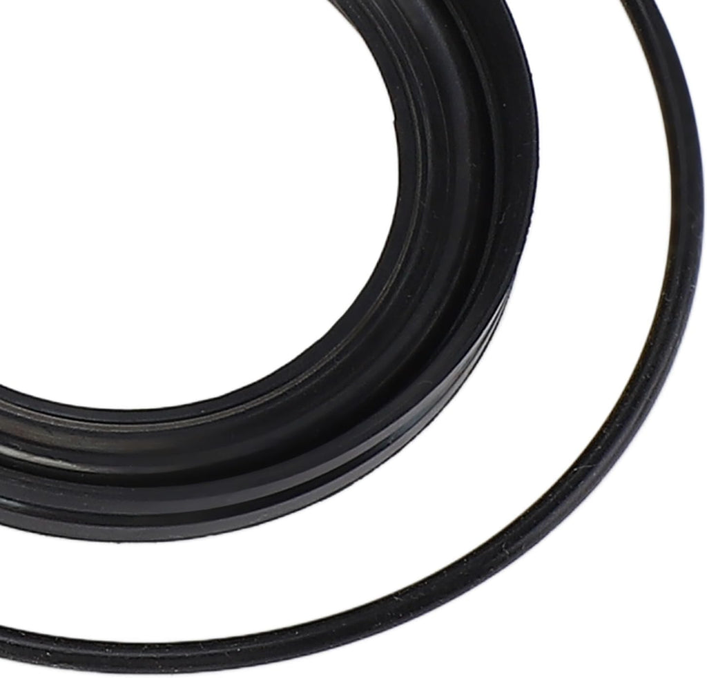 Blearen Front Axle Vaccume Knuckle Tube Seal Kit: Steel Rubber 50491 for F‑450 F‑550 Super Duty Excursion, 6PCS