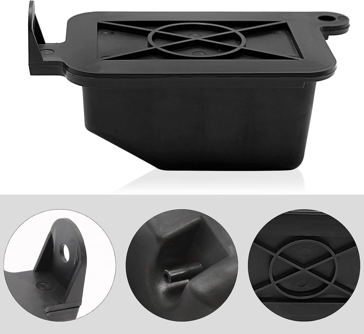 Blearen A/C Vacuum Storage Canister 47995 Vacuum Reservoir Replacement for Ford E150 E250 E350 E450 Replace# YC2Z19A566AA, YC2Z-19A566-AA