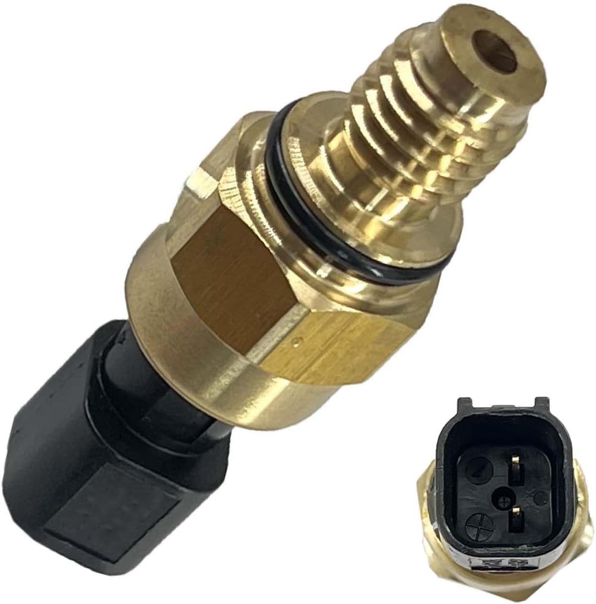 Blearen 98AB-3N824-DB 1076647 1071990 Power Steering Pump Pressure Switch Sensor Compatible with Focus Mk1 Mk2 1.4L 1.6L 1998-2012 C-Max 1.6L 2007-2010