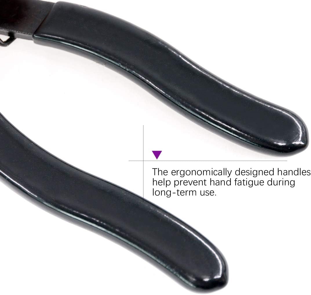Blearen Swpeet 80 Degree Push Pin Removal Pliers Tool, Easily Removes Push Pin Fasteners Prevents Damage to Trim and 80 Degree Angle Allows