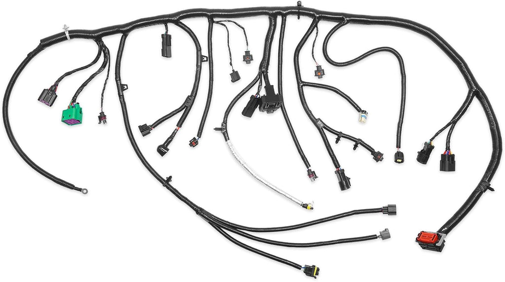 Blearen Engine Wiring Harness 6.0 L Diesel Engine Wire Cable Drive Compatible with Ford Super Duty F250 F350 F450 F550 V8 2005 2006 2007 Replace# 5C3Z-12B637-BA 5C3Z12B637BA