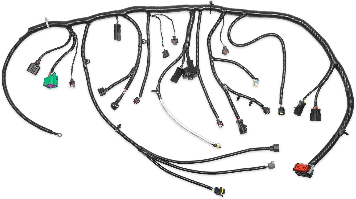 Blearen Engine Wiring Harness 6.0 L Diesel Engine Wire Cable Drive Compatible with Ford Super Duty F250 F350 F450 F550 V8 2005 2006 2007 Replace# 5C3Z-12B637-BA 5C3Z12B637BA