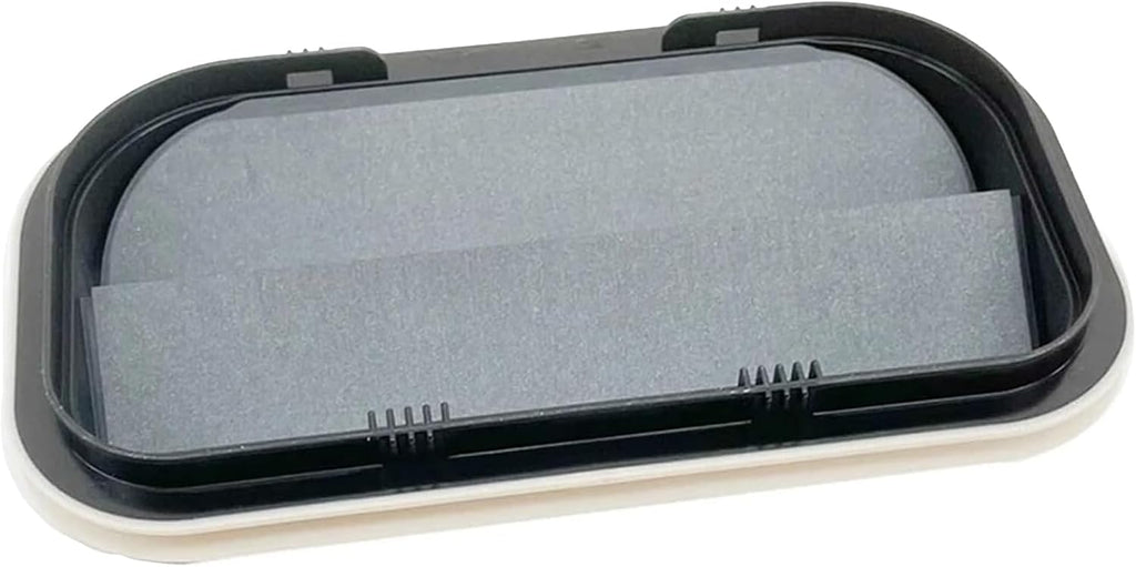 Blearen Rear Wind Air Outer Grille for Ford Fiesta 2006-2013 Replacement YF1A-54280B62-AE 1Pcs Black