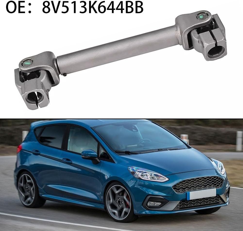 Blearen Steering Column Intermediate Shaft for Fiesta 2008-2022 for Transit 2014-2022 Replaces 1758288 8V513K644BB for LHD and RHD Vehicles