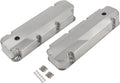 Blearen Fabricated Polished Aluminum Valve Covers with Hole Compatible with BBF Big Block Ford 429-460
