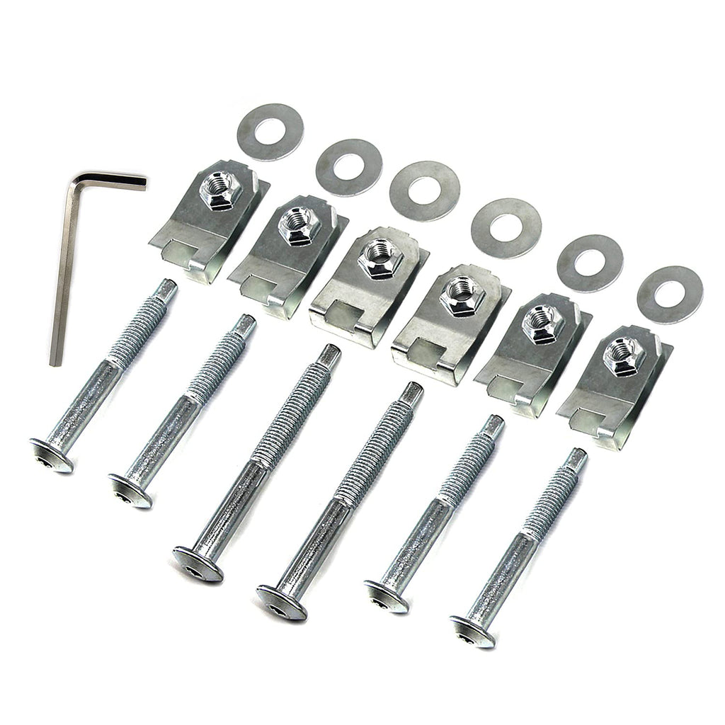 Blearen Truck Bed Mounting Bolt Kit Replacement for Ford Ranger 1983-2011 | Mazda B2300 B4000 1994-2010, B3000 1994-2008, B2500 1998-2001 Replaces 924-310 N802286-S101 9XB03-33402