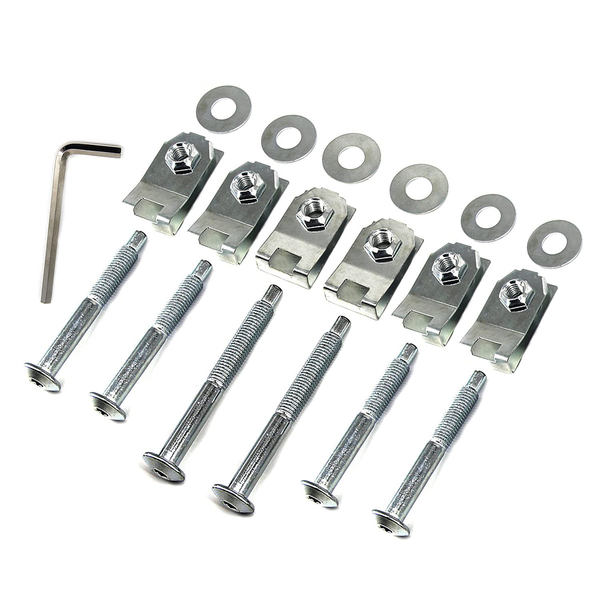 Blearen Truck Bed Mounting Bolt Kit Replacement for Ford Ranger 1983-2011 | Mazda B2300 B4000 1994-2010, B3000 1994-2008, B2500 1998-2001 Replaces 924-310 N802286-S101 9XB03-33402