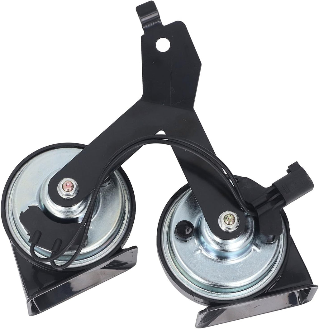Blearen Dual Horn Assembly, 9L3Z 13832 A, AL3T AB, Loud Clear Replacement Horn Assembly with Bracket IP67 Weatherproof