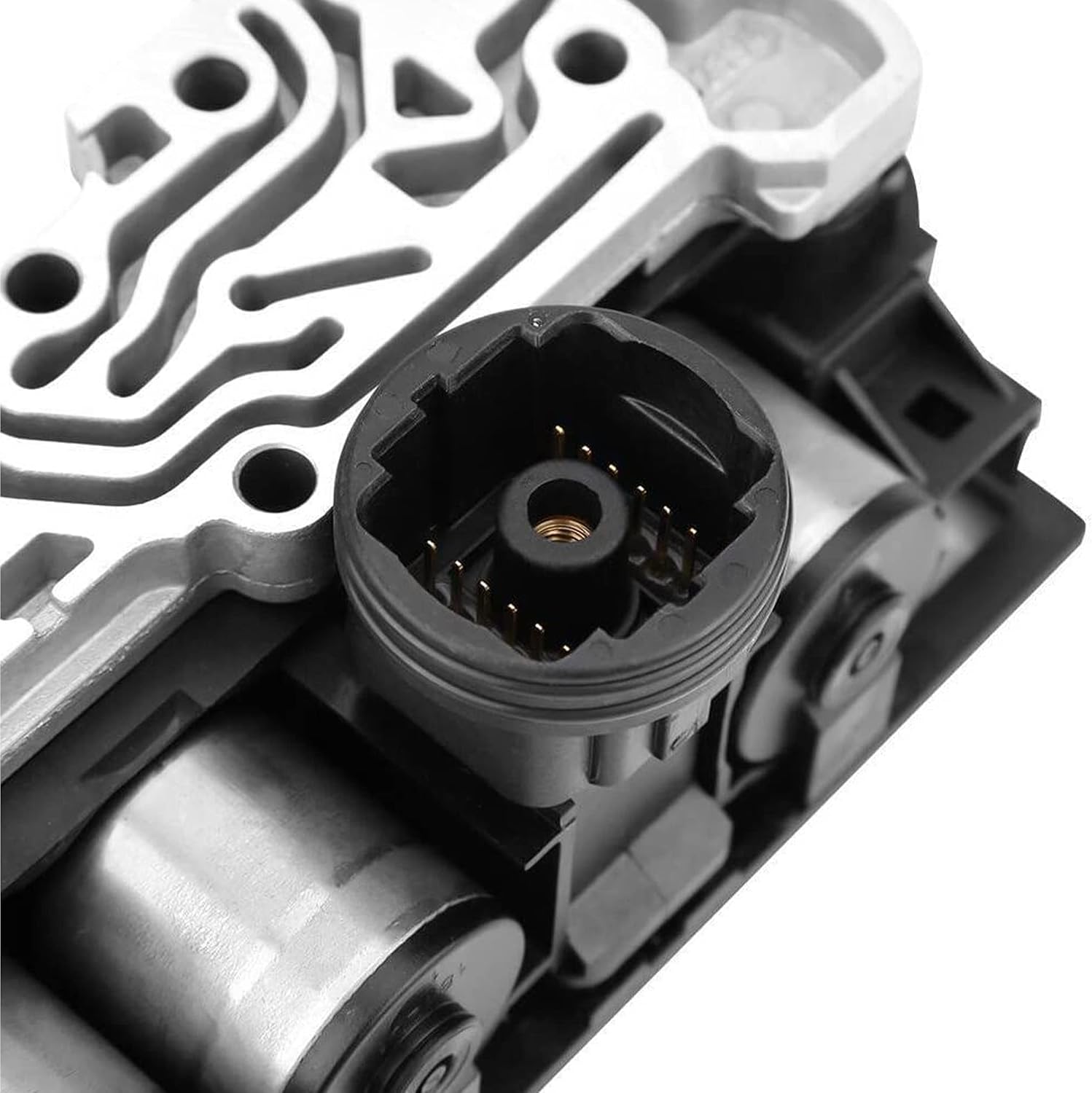 Blearen 5R55W 5R55S Transmission Shift Solenoid Pack Block OEM Tested, Automatic Transmission Solenoid Kit Replacement, Fits Ford Explorer Mustang Mountaineer Aviator Lincoln LS, 12-Month Warranty