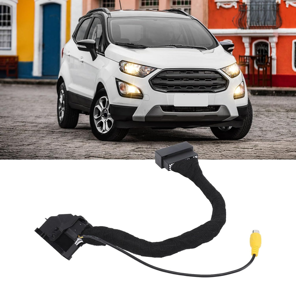 Blearen Rearview Camera Adapter Cable 54PIN Aftermarket Rearview Backup Camera Video Harness Adapter for 54 Pin SYNC 1, SYNC 2 Or SYNC 3 with