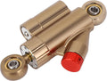 Blearen Motorcycle Steering Damper Stabilizer, CNC Adjustable Aluminum Alloy Universal Safety Control for Motorbike (Gold)