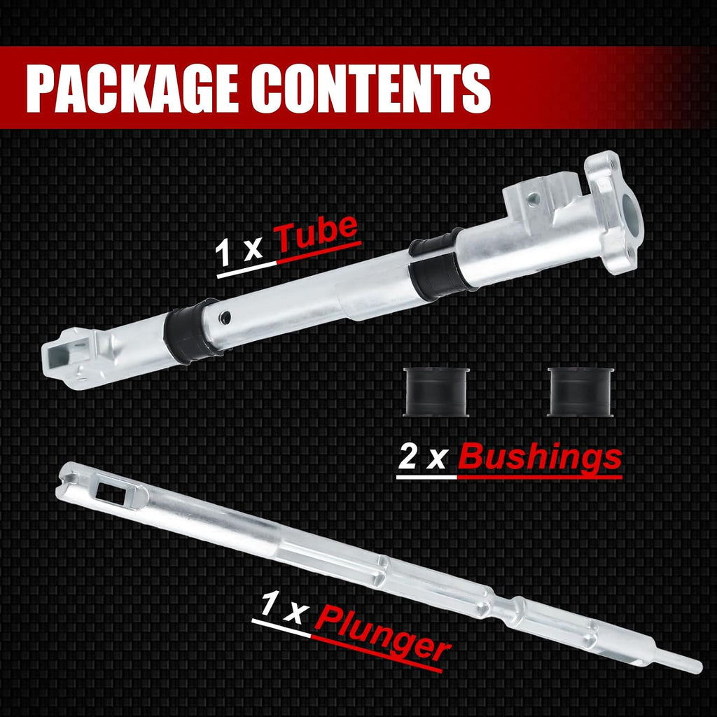 Blearen Automatic Transmission Steering Column Shift Tube with Plunger & Bushing Assembly 905-102 Compatible with Ford E150 E250 E350 F150 F250 F350 F450 F550 Excursion Expedition Explorer Ranger 1995-2011