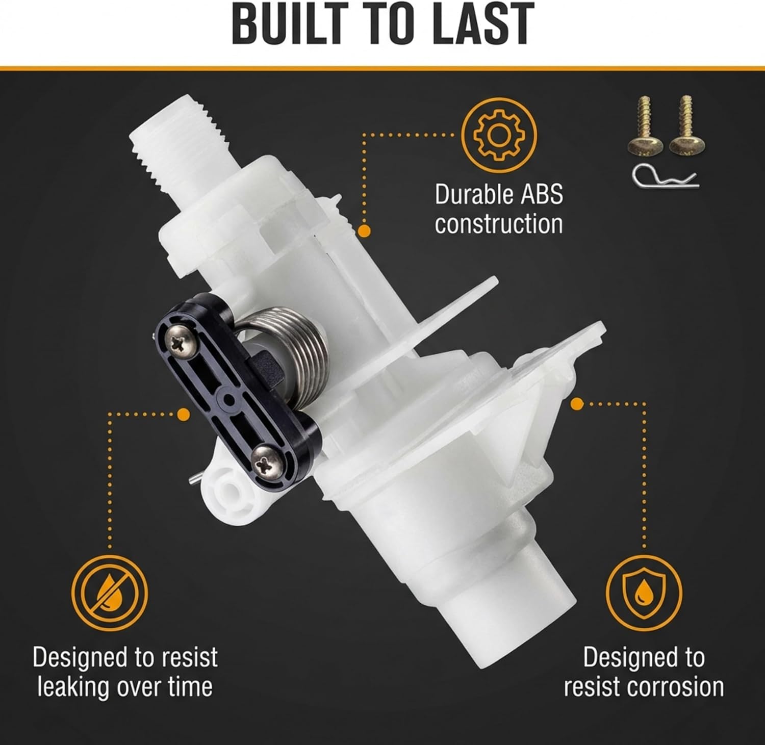 Blearen RV Toilet Water Module Kit for Thetford Bravura 31113 | Replaces OEM 31113. Fits toilets. Complete water module service kit, leak-resistant, DIY install.